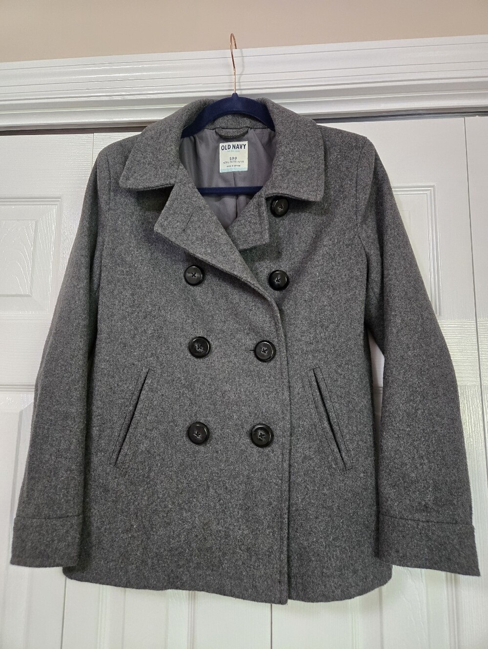Dark Gray Pea Coat